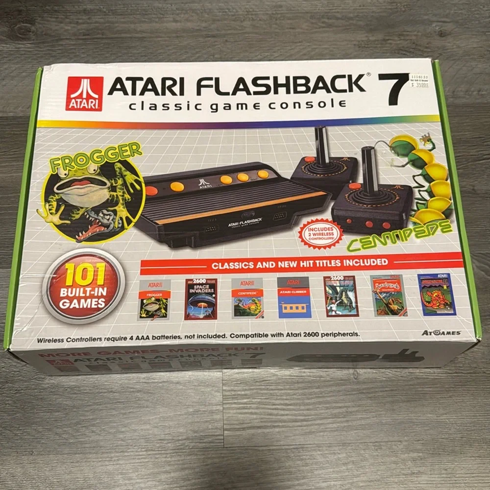 NWT’S ATARI FLASHBACK 7 CLASSIC GAME CONSOLE!